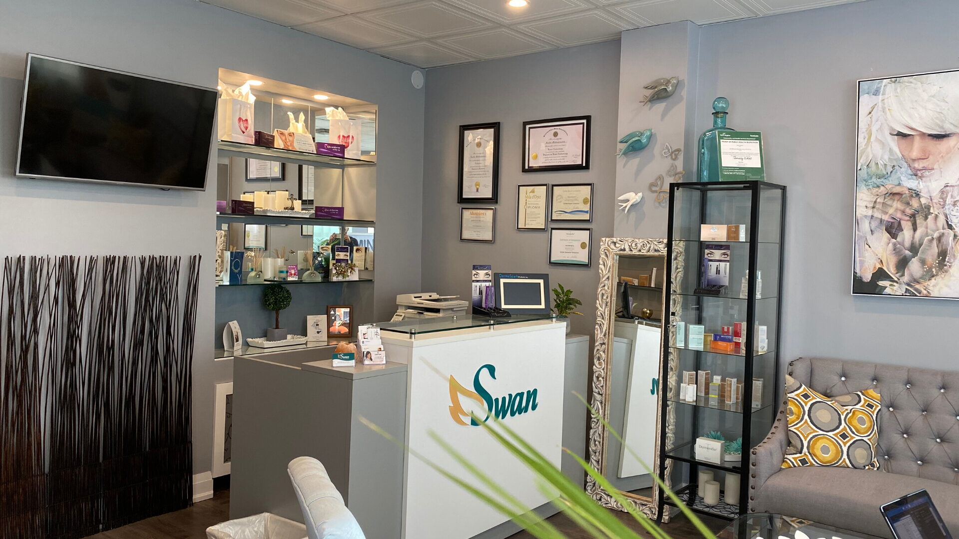 Swan Medical Spa interior